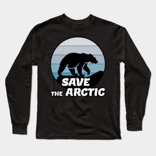 Save the Arctic, Save The Polar Bears Long Sleeve T-Shirt